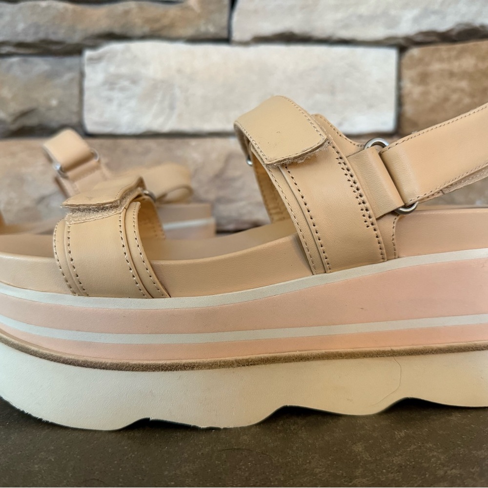 Dolce Vita ivory IZAK platform sandal new- no box - Picture 2 of 6